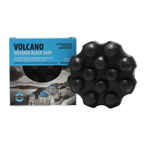 volcano santo massage black soap