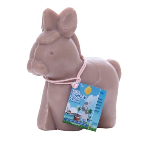 Donkey Milk Soap in donkey shape - Brown