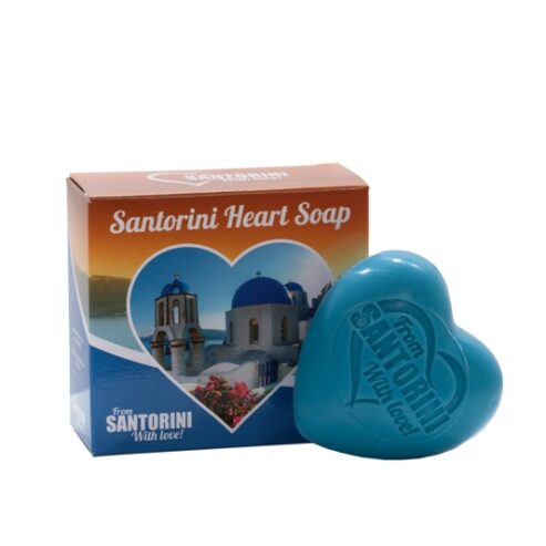 Santorini Heart Soap